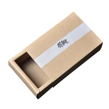 Fancy Custom Kraft Paper Gift Packaging Box